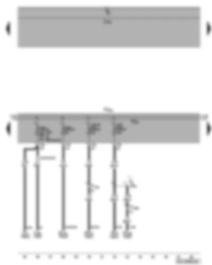 Wiring Diagram  VW TIGUAN 2009 - SB fuses