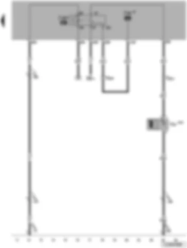 Wiring Diagram  VW TOUAREG 2006 - Residual heat relay - water pump
