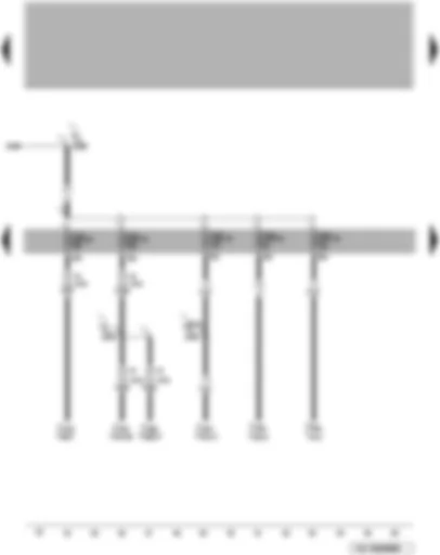 Wiring Diagram  VW TOUAREG 2009 - SB fuses