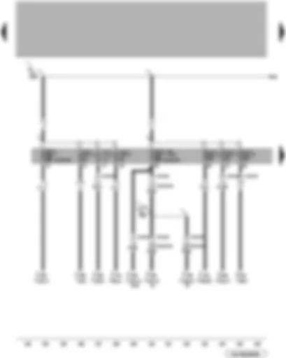 Wiring Diagram  VW TOUAREG 2009 - SC fuses