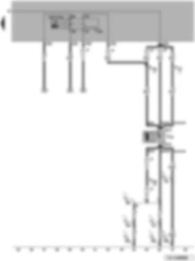 Wiring Diagram  VW TOUAREG 2010 - Circulation pump relay - circulation pump