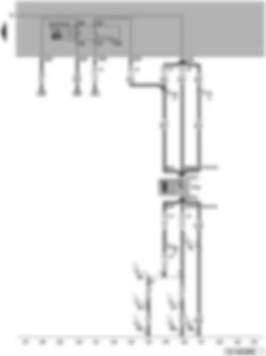 Wiring Diagram  VW TOUAREG 2007 - Circulation pump relay - circulation pump