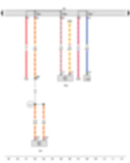 Wiring Diagram  VW TOUAREG 2011 - Fuse holder B