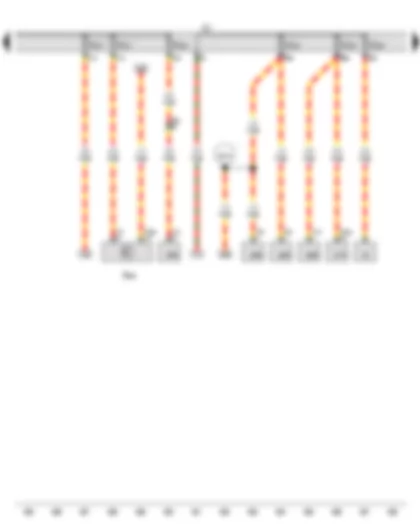 Wiring Diagram  VW TOUAREG 2011 - Fuse holder C