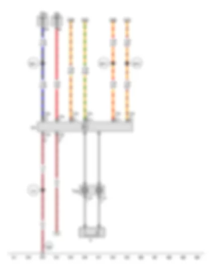 Wiring Diagram  VW TOUAREG 2017 - Coil connector - Horn plate - Steering column electronics control unit