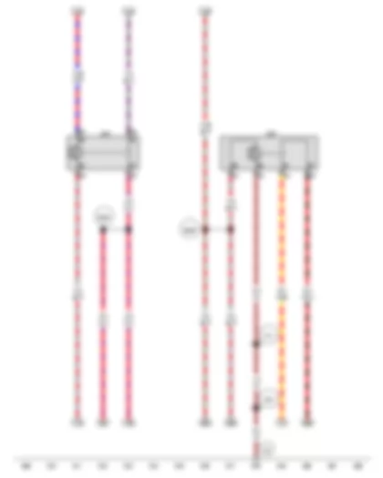 Wiring Diagram  VW TOUAREG 2016 - Relay for power sockets