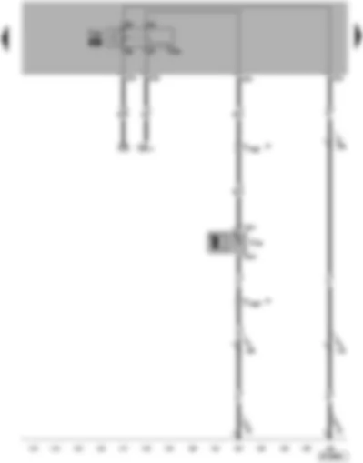 Wiring Diagram  VW TOUAREG 2003 - Circulation pump relay - circulation pump