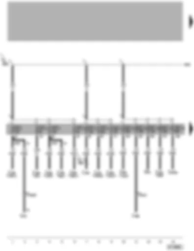 Wiring Diagram  VW TOUAREG 2006 - Fuses