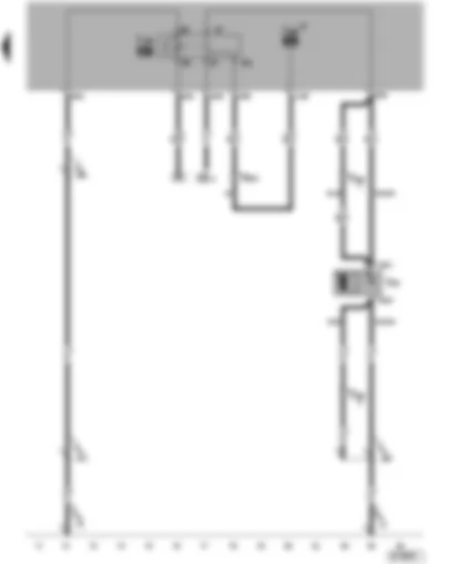 Wiring Diagram  VW TOUAREG 2003 - Circulation pump relay - circulation pump