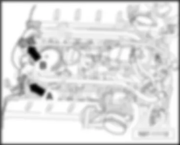 VW TOUAREG 2011 Overview of Coupling stations and connectors
