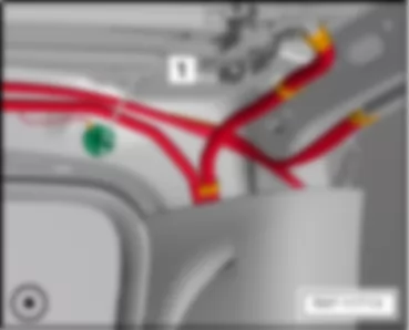 VW TOUAREG 2015 Перечень точек соединения с массой в моторном отсеке