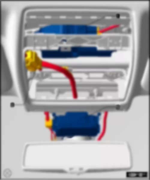 VW TOUAREG 2014 Sliding sunroof adjustment control unit J245