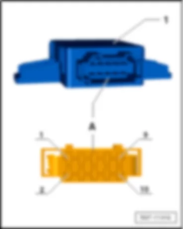 VW TOUAREG 2015 Схема установки блоков управления в багажном отсеке