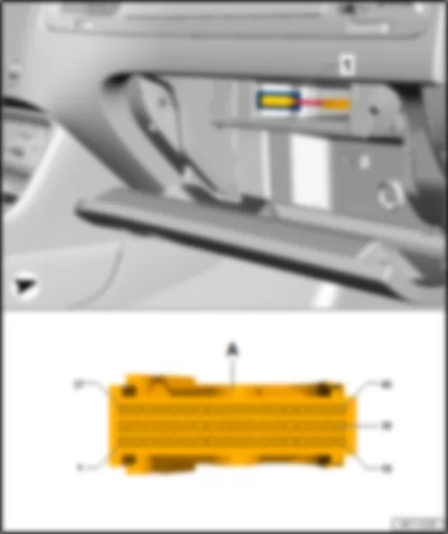 VW TOUAREG 2015 Блок управления электроники управления мобильного телефона J412
