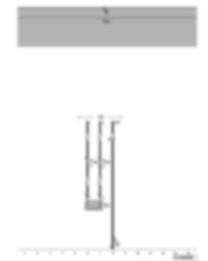 Wiring Diagram  VW TOURAN 2007 - Heating element for engine preheating