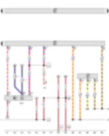 Wiring Diagram  VW TOURAN 2015 - Clutch position sender - Engine control unit