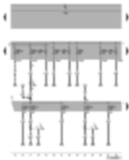 Wiring Diagram  VW TOURAN 2003 - Fuses