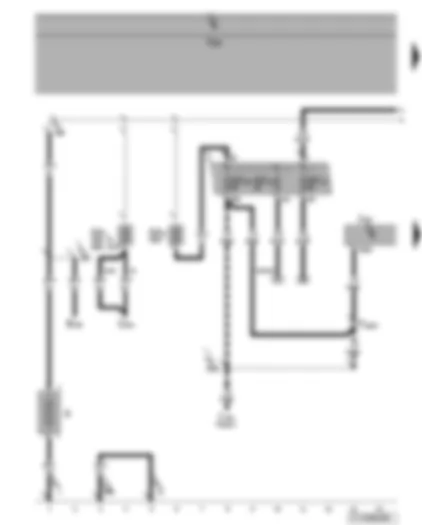 Wiring Diagram  VW TOURAN 2004 - Automatic gearbox control unit