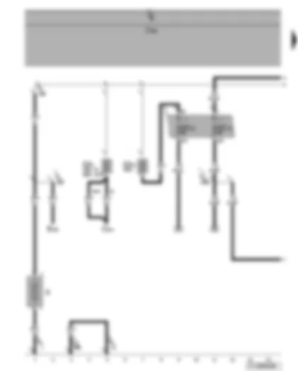 Wiring Diagram  VW TOURAN 2004 - Battery