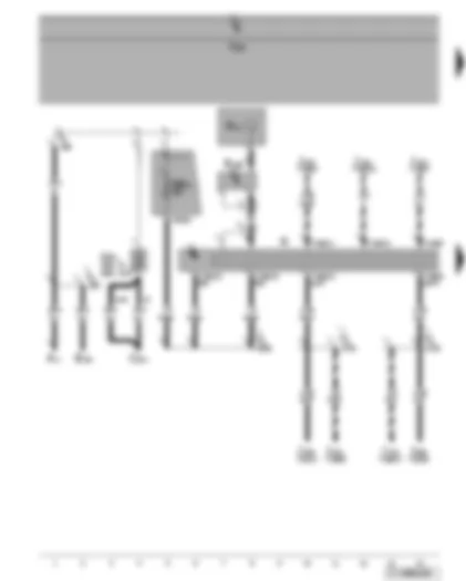 Wiring Diagram  VW TOURAN 2007 - Radio - aerial