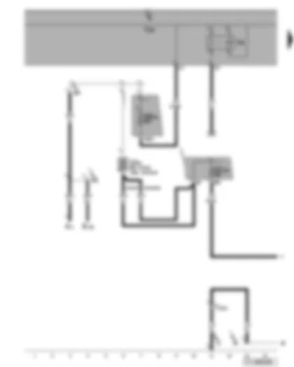 Wiring Diagram  VW TOURAN 2007 - X-contact relief relay - fuse locations