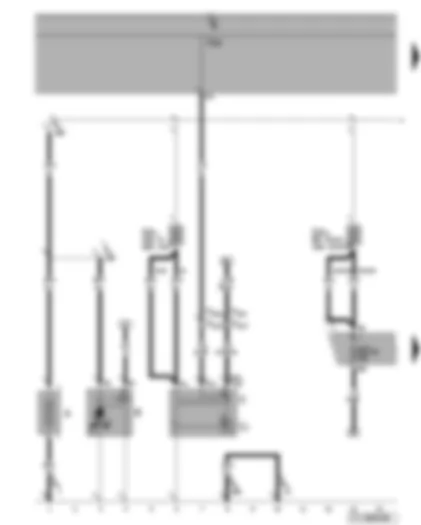Wiring Diagram  VW TOURAN 2007 - Battery - alternator - starter - fuses