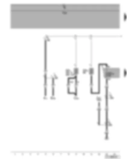 Wiring Diagram  VW TOURAN 2007 - Fuse assignment