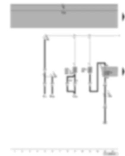 Wiring Diagram  VW TOURAN 2007 - Fuse assignment