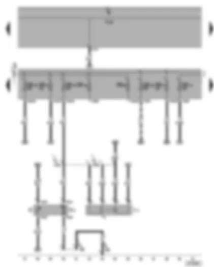 Wiring Diagram  VW TOURAN 2004 - Fuel pump relay - fuel gauge sender - fuel pump