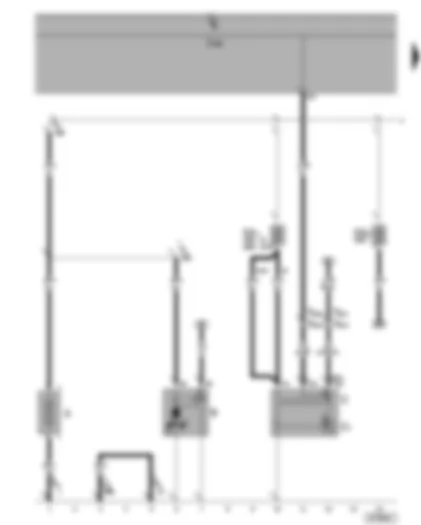 Wiring Diagram  VW TOURAN 2004 - Battery - alternator - starter