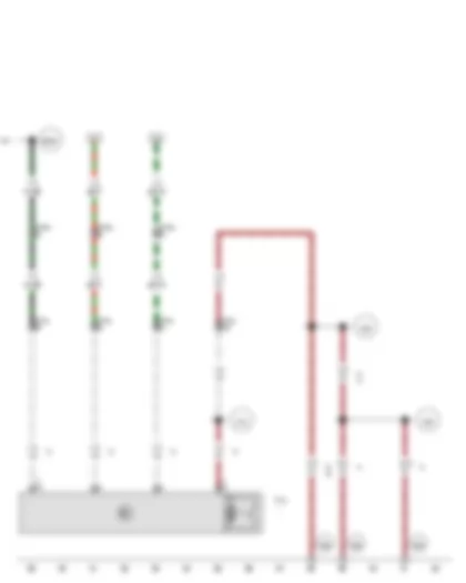 Wiring Diagram  VW TRANSPORTER 2011 - Rear window wiper motor