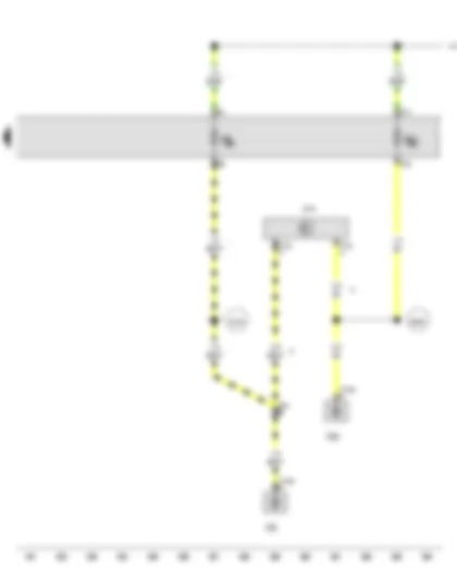 Wiring Diagram  VW TRANSPORTER 2011 - Onboard supply control unit - Front left headlight - Front right headlight