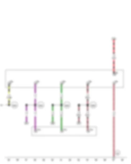 Wiring Diagram  VW TRANSPORTER 2010 - 6-pin connector - 10-pin connector