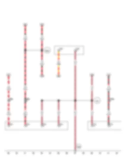 Wiring Diagram  VW TRANSPORTER 2012 - 2-pin connector - 4-pin connector - 12-pin connector