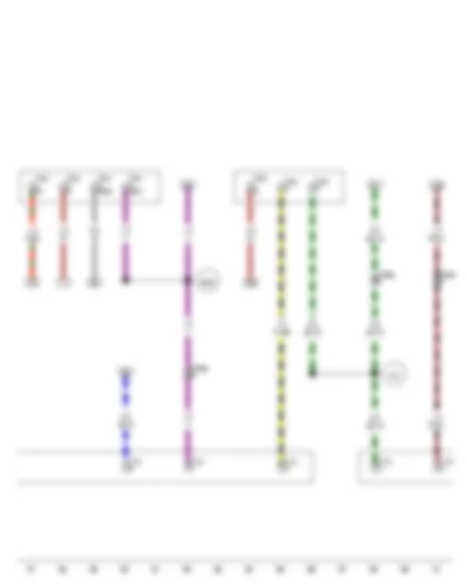 Wiring Diagram  VW TRANSPORTER 2012 - 3-pin connector - 4-pin connector - 12-pin connector - 12-pin connector