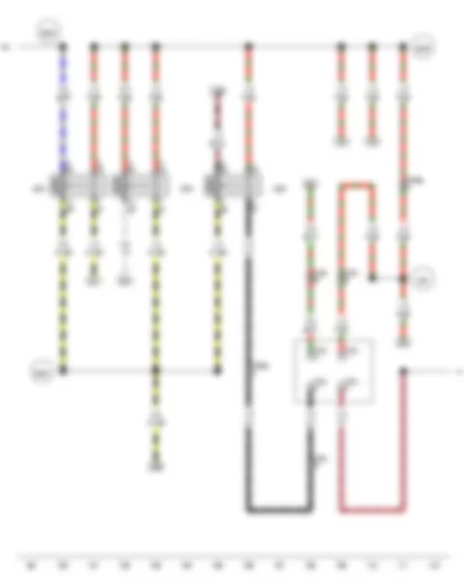 Wiring Diagram  VW TRANSPORTER 2012 - Flashing lights relay - Flashing lights relay 2 - Flashing lights relay 3 - 4-pin connector