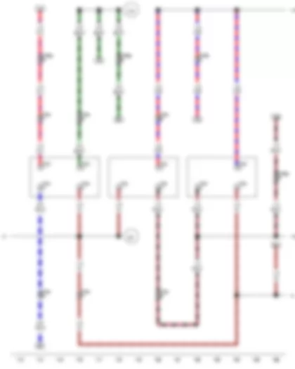Wiring Diagram  VW TRANSPORTER 2012 - 3-pin connector - 3-pin connector - 4-pin connector