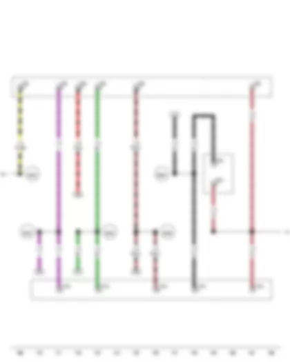 Wiring Diagram  VW TRANSPORTER 2012 - 2-pin connector - 6-pin connector - 10-pin connector