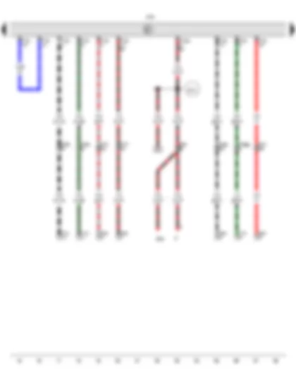 Wiring Diagram  VW TRANSPORTER 2012 - Trailer detector control unit