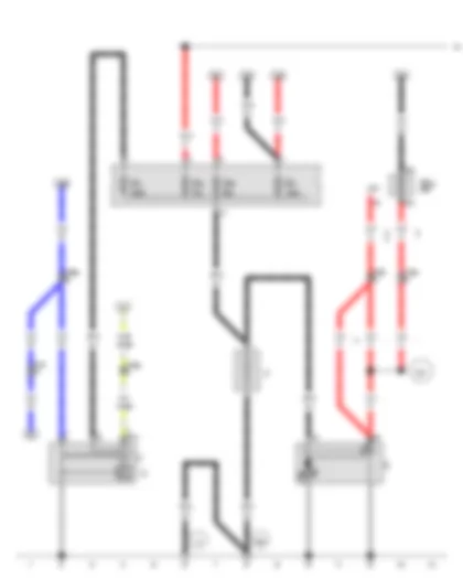 Wiring Diagram  VW TRANSPORTER 2013 - Battery - Starter - Alternator - Voltage regulator - Fuse 23 on fuse holder B