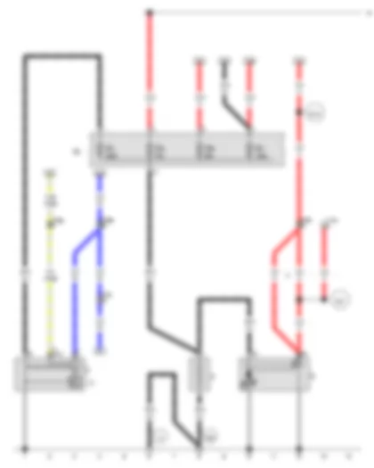Wiring Diagram  VW TRANSPORTER 2013 - Battery - Starter - Alternator - Voltage regulator - Fuse holder A