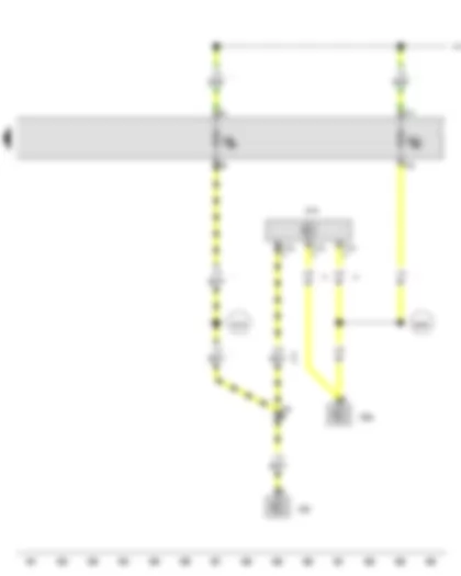 Wiring Diagram  VW TRANSPORTER 2012 - Onboard supply control unit - Front left headlight - Front right headlight
