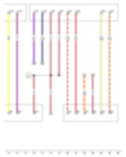 Wiring Diagram  VW TRANSPORTER 2012 - 6-pin connector - 6-pin connector - 8-pin connector - 10-pin connector