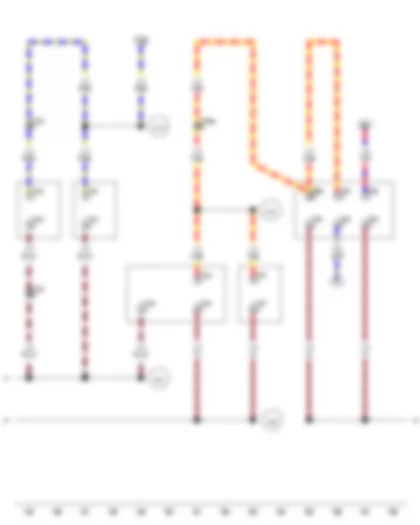 Wiring Diagram  VW TRANSPORTER 2012 - 2-pin connector - 2-pin connector - 2-pin connector - 3-pin connector - 6-pin connector