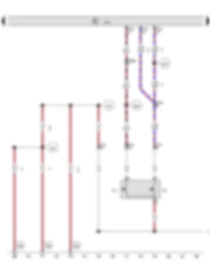 Wiring Diagram  VW TRANSPORTER 2014 - Luggage compartment light switch - Rear lid contact switch