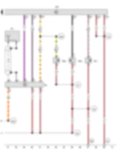 Wiring Diagram  VW TRANSPORTER 2014 - Alarm system off switch - Taxi alarm active button - Passive Taxi alarm button - Special vehicle control unit - Two-way radio - Aerial