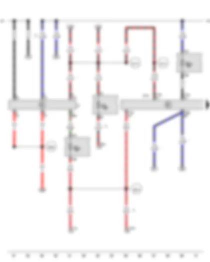 Wiring Diagram  VW TRANSPORTER 2014 - Ignition/starter switch - Onboard supply control unit