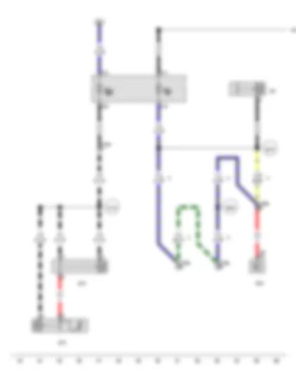 Wiring Diagram  VW TRANSPORTER 2014 - Starter motor relay - Starter inhibitor relay - Starter inhibitor relay (clutch pedal switch) - Engine control unit