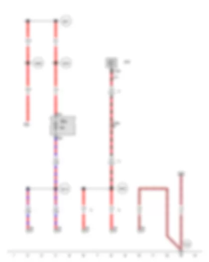 Wiring Diagram  VW TRANSPORTER 2015 - Voltage stabiliser - Fuse 2 in fuse holder A - Fuse 33 on fuse holder B