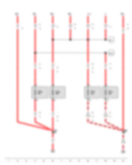 Wiring Diagram  VW TRANSPORTER 2014 - Battery isolation relay - Second battery charging circuit relay - Fuse 34 in fuse holder F - Fuse 36 in fuse holder F